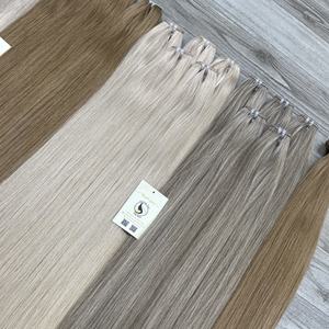 Recién llegado, paquete de pelo liso de hueso más vendido, cabello de trama Genius Virgen sin procesar, pelucas brasileñas vietnamitas incluidas - Product Image 6