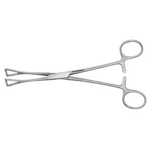 Pinzas Intestinales Collin Duval de Acero Inoxidable con Anillo de Agarre, 15 mm, 8 Pulgadas, Mandíbulas Rectas y Anchas - Product Image 2