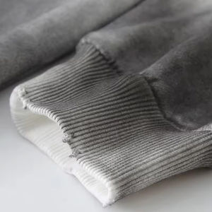 Wholesale basic cotton blended Streetwear Washed <b>Vintage</b> Hooded Sweatshirt <b>Zip</b> <b>Up</b> breathable <b>Hoodie</b> Long-sleeved Tie dye <b>Hoodie</b> - Product Image 4