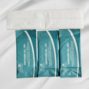 Single-Use Scented Travel-Sized <b>Cleansing</b> <b>Wipes</b> for Restaurants Fast Delivery Custom Design by Vietnam Manufacturer - Product Image 6