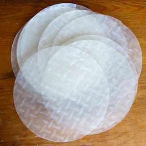 Papier de riz rond de haute qualité 22 cm pour rouleaux de printemps, exportation de nourriture vietnamienne - Product Image 5