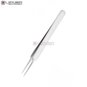 คีมหนีบอัญมณีแบบตรงสำหรับการจัดการเครื่องประดับสำหรับการทำนาฬิกาอุปกรณ์ทางการแพทย์สำหรับผ่าตัดอิเล็กทรอนิกส์ - Product Image 5