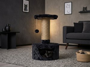 Nichoir Fleur de Minuit pour Amis Felins Urbains Sophistiqués - Product Image 4