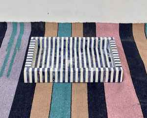 ถาดฝังกระดูกถาดเสิร์ฟเครื่องดื่มเย็นชากาแฟถาดเสิร์ฟเครื่องดื่มแฮนด์เมดสำหรับโรงแรมร้านอาหารห้องครัวที่บ้านทำจาก HWC - Product Image 6