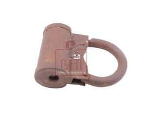 Serrure antique médiévale en fonte faite à la main avec cadenas vintage à 2 clés en fer - Product Image 4