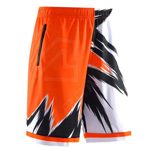 Pantalones Cortos de Baloncesto para Hombre, Talla Grande, Transpirables, de Verano, de la Mejor Calidad del Fabricante, 100% Poliéster, Diseño Popular, Secado Rápido para Adultos - Product Image 4