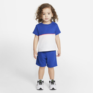 ชุดกางเกงขาสั้นผ้าฝ้ายสองชิ้นสำหรับเด็กอายุ9ปีชุดเสื้อผ้าลำลองสำหรับเด็กผู้ชายและเด็กผู้หญิง - Product Image 5