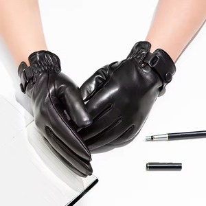 ถุงมือขับรถหนังสำหรับทุกเพศถุงมือขับรถทำจากหนังบริการ OEM/ODM - Product Image 4