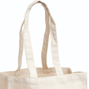 กระเป๋าผ้าแคนวาสสไตล์วินเทจจากโรงงานโดยตรง เป็นมิตรกับสิ่งแวดล้อม ขนาดปรับแต่งได้สำหรับทุกฤดูกาล เหมาะสำหรับสุภาพสตรี พร้อมของแถม - Product Image 2