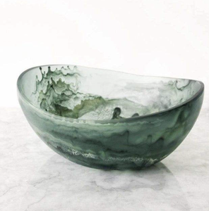 Large <b>Decorative</b> Resin Bowl Perfect for <b>Parties</b> Gatherings and Everyday Dining Needs Available at Best Price - Product Image 5