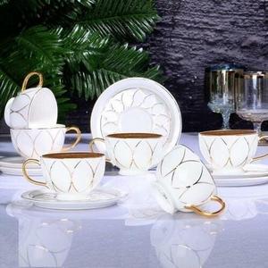 Kosova ZJN-04 in porcellana paffuta Set da 6 pezzi tazza da caffè 12 pezzi