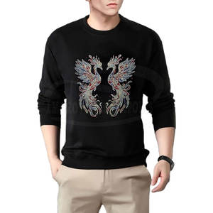 Respirant Basics Hommes Strass Sweatshirts Vêtements Vêtements Strass Sweatshirts Pour Hommes - Product Image 1