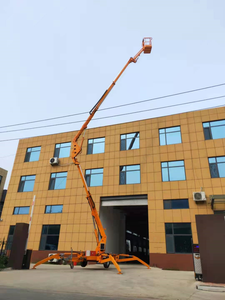 ลิฟท์บูมลิฟท์ยกเชอร์รี่แบบยกสำหรับรถเทรลเลอร์ไฮดรอลิกติดตั้งบนรถพ่วง - Product Image 6