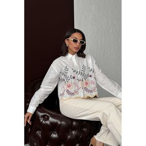 Camisa Bordada para Mujer al por Mayor Topshow, Estilo Boho Chic - [object Object] - Product Image 1