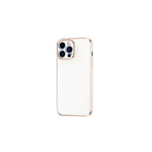 Funda Protectora de Silicona Líquida Blanca de la Serie SAFA Bark de Netzy Premium para iPhone 12 Pro, 11 Pro, 14 Plus - Product Image 1