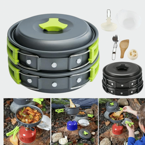Casseroles et poêles de camping antiadhésifs durables - Product Image 3