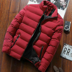 Wholesale Custom Man Stand Collar Winter Blank <b>Down</b> <b>Jacket</b> High Quality Fashion Style Plus Size Puffer <b>Jacket</b> - Product Image 6