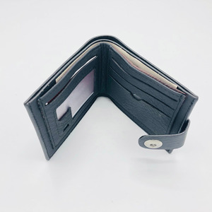 Cartera de cuero con diseño de estrella y logotipo personalizado de fabricante profesional a bajo precio, cartera corta de cuero elegante con pedido al por mayor - Product Image 2