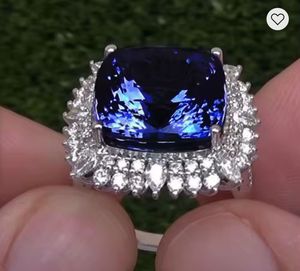 Custom Fine 14K Gold Plated IGI Certified Galaxy Opal Sterling Silver Luxury <b>Rings</b> to Meet Your Specific Requirements - Product Image 2