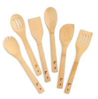 Keukenaccessoires Houten Spatel Gebruiksvoorwerpen Voor Het Koken Gebruikte Handgemaakte Houten Lepels Voor Het Koken Van Houten Spatels