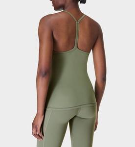 Camiseta sin mangas transpirable de talla grande para mujer, ropa deportiva sin mangas, ropa de verano de talla grande, camiseta sin mangas para entrenar para mujer, novedad de 2025 - Product Image 6