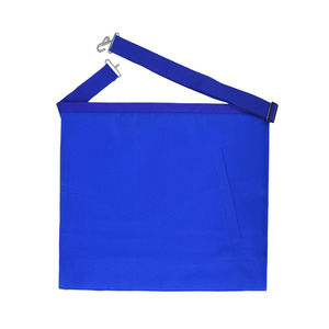 Insignia Bordada de Lujo para Oficiales de Logia Azul, con Imán, Tela Blanca y Borde Azul, para Historiadores de la Francmasonería - Product Image 3