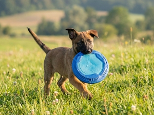 Ledu Toys Mega Flying Disc – Disco de Goma Ultra Duradero para Perros, Juguete Interactivo Grande para Exteriores - Product Image 2