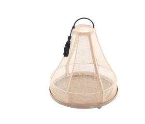 Plateau en marbre artisanal avec couvercle rond transparent adapté aux fêtes, mariages ou occasions spéciales servant des friandises d'Inde - Product Image 6