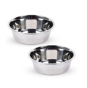 Vente en gros de bols portables pour chiens en acier inoxydable bol de nourriture pour animaux de compagnie pour chats et oiseaux pour l'alimentation de voyage - Product Image 6