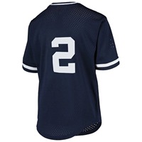 Maillot de baseball pour homme, broderie lettres, coupe ample, respirant, col en V, manches courtes, maille rétro, été, antibactérien, grande taille