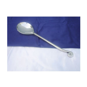 Cuillère de service en acier inoxydable poli miroir de haute qualité de qualité supérieure Design Simple Vintage Look classique grande cuillère pour le service des aliments - Product Image 1