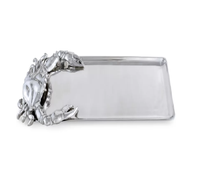 Plateau décoratif moderne en aluminium de haute qualité, articles de cuisine, vaisselle, restaurants, hôtels, vente en gros, fait main, personnalisable