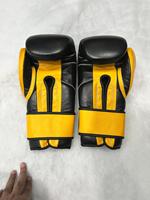 Gants de boxe gagnants professionnels jumeaux boxe en cuir véritable MMA Muay Thai Sparring kick gants de boxe