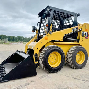 รถตักล้อยางมือสอง รุ่น Cat 299D3 พร้อมหัวตัดหญ้า ประสิทธิภาพสูง สำหรับงานป่าไม้ เครื่องจักรขนาดกะทัดรัด สำหรับงานเคลียร์พื้นที่ ขาย - Product Image 1
