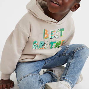 <b>Girls</b> And Boy Kids <b>Hoodies</b> Custom Cartoon Print Pullover Warm Cotton Fleece Kids <b>Hoodies</b> For Daily Outdoor Wear - Product Image 3