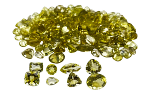 พลอยเลมอนควอตซ์ธรรมชาติ รูปทรงต่างๆ ขนาด 6-12*16 มม. น้ำหนัก 100 กะรัต สำหรับทำเครื่องประดับ - Product Image 2