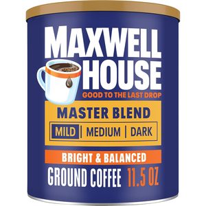 แม็กซ์เวลล์ เฮ้าส์ มาสเตอร์เบลนด์ กาแฟคั่วอ่อนบด (กระป๋อง 11.5 ออนซ์) - Product Image 1
