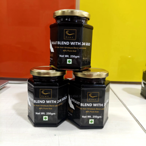 Résine de Shilajit de l'Himalaya Premium Mélange Or 24 carats Haute Qualité Soutien Immunitaire et Énergétique Hommes Femmes Aliment de Santé de Source Sauvage Qualité Alimentaire - Product Image 5