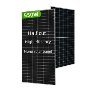 410瓦430瓦460瓦550瓦单晶太阳能光伏电池板供应商批发价
