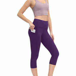 Leggings Deportivos al Por Mayor para Mujer, Leggings de Spandex con Bolsillo, Pantalones para Yoga, Gimnasio y Fitness - Product Image 3