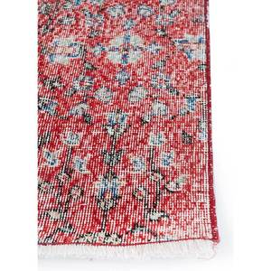 Alfombra de Lana Anudada a Mano Vintage Pae-2007, Grande, con Diseño Floral Rojo y Naranja, para Sala de Estar, Pasillo, Dormitorio de Adolescentes, Rectangular - Product Image 4