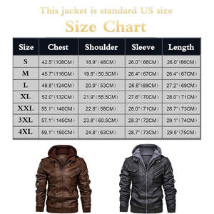 Blouson d'aviateur imperméable pour homme avec capuche Veste d'homme élégante avec fermeture à glissière complète pour un confort et une protection ultimes - Product Image 6