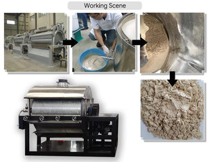 Séchoir à grattoir à prix d'usine pour séchoir à tambour rotatif à levure d'amidon de manioc et de bière - Product Image 6