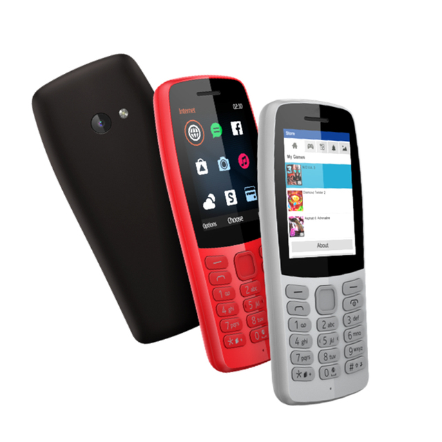 Hot Sale Low Price H210 2.4 Inch Basic Function Multi-language Support Feature Phone