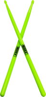 Midex GFK-801LGR 5A Unbreakable Polyamide Plastic Drumsticks Light Green Finish High Durability Made in Turkey for Percussion