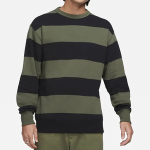 Sudadera de manga larga 2025 nuevo diseño ropa hombres sudaderas con capucha sudadera de gran tamaño cuello redondo 100% algodón sudaderas básicas - Product Image 1