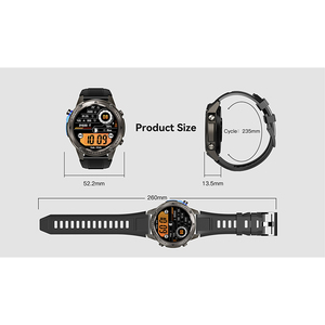 Reloj Inteligente DM56 con GPS, AMOLED, Resistente al Agua 5ATM, Doble Frecuencia L1 L5, +170 Modos Deportivos, Monitor de Ritmo Cardíaco, Monitor de Sueño, Control Remoto - Product Image 6