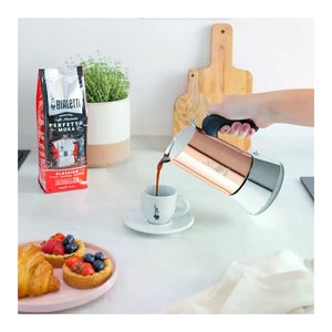 Cafetera de Inducción VENUS de 6 Tazas, Acero Inoxidable con Acabado en Cobre y Cromo, Modelo 0007285 CN - Product Image 2