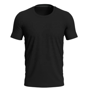 2024 camisetas de manga corta de verano transpirables de alta calidad hechas a medida para hombres Logotipo de punto liso venta al por mayor en blanco Formal - Product Image 3