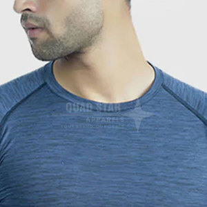 เสื้อยืดรัดกล้ามเนื้อสำหรับผู้ชายผ้าคอตตอนทรงหลวมทำจากผ้าฝ้าย100% พิมพ์ลายได้ตามต้องการ - Product Image 6